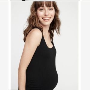Old Navy maternity side slit Maxi tank dress